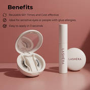 Lashéra All-in-One Magnetic Lashes with applicator