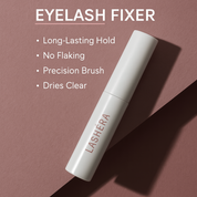 Lashéra Eyelash Fixer – Clear Primer Gel for Magnetic Lash Hold